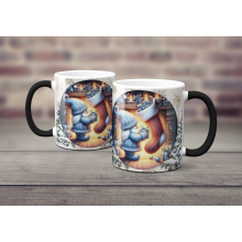 Magický hrnek - vánoční skřítek 8