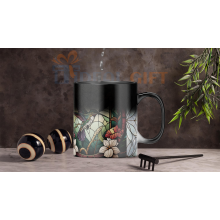 Magický hrnek - ptáci ve vitráži 3