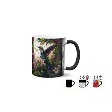 Magický hrnek - ptáci ve vitráži 4