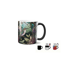 Magický hrnek - ptáci ve vitráži 5