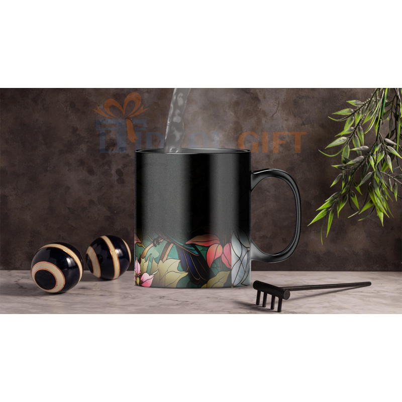 Magický hrnek - ptáci ve vitráži 7