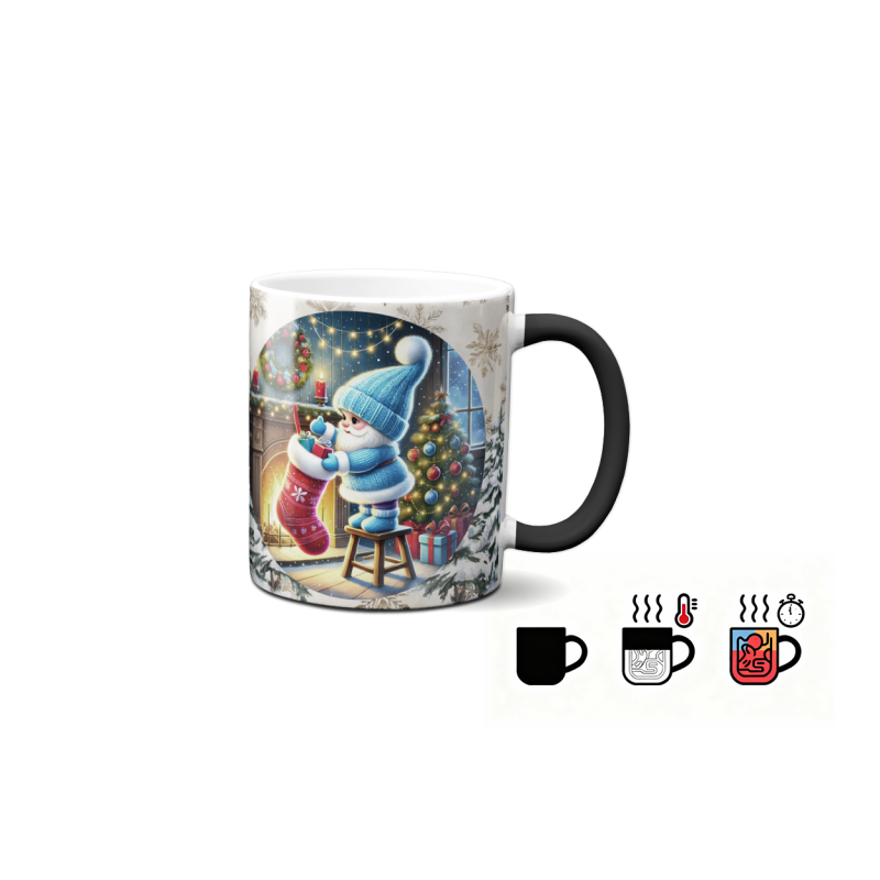 Magický hrnek - vánoční skřítek 5