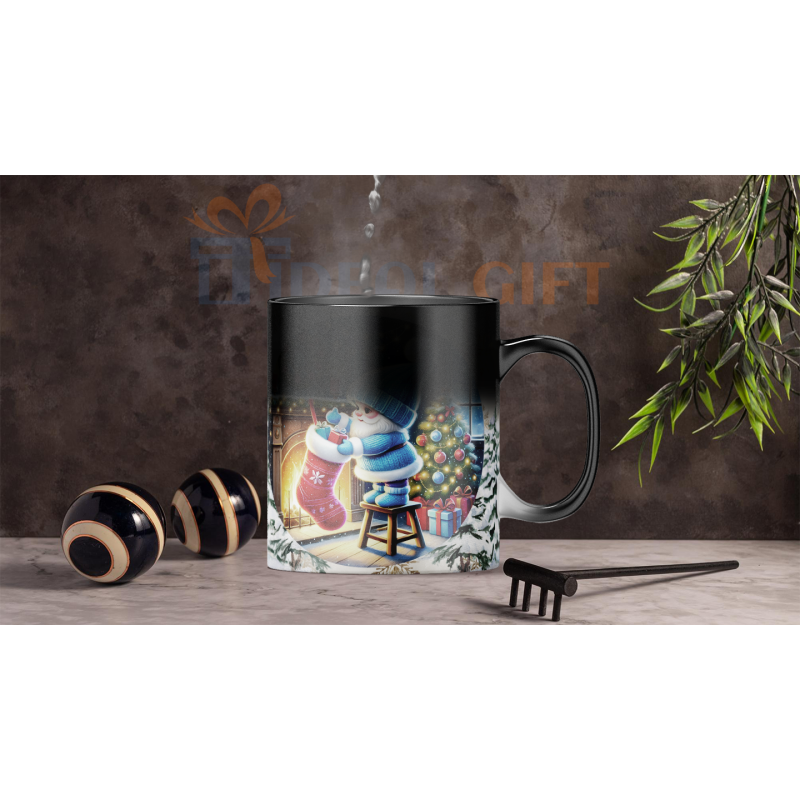 Magický hrnek - vánoční skřítek 5