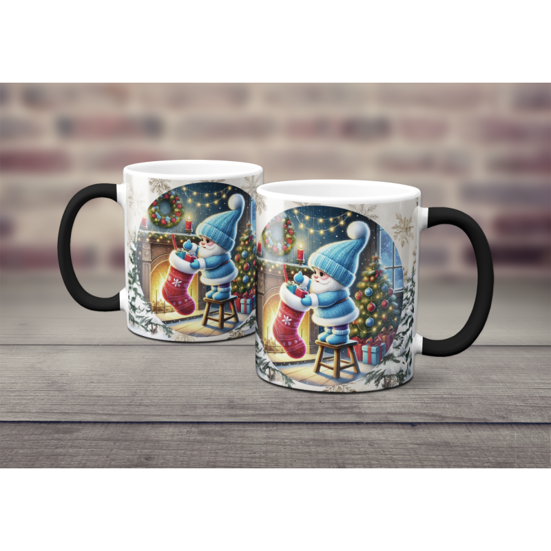 Magický hrnek - vánoční skřítek 5